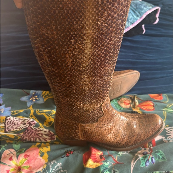 Justin Reba Mcalester Tall Viper boots - Picture 2 of 6